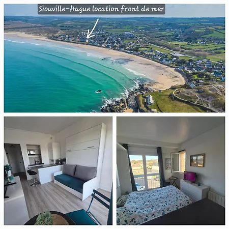 Siouville-hague A Cote Ecole De Surf شقة